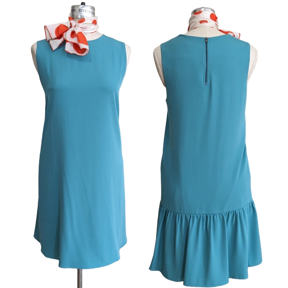 Chelsea28 Aqua Shift Dress Size 1X